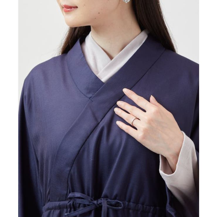 【カヤ】花々羽織付きワンピース | アミナコレクション  | 詳細画像21 