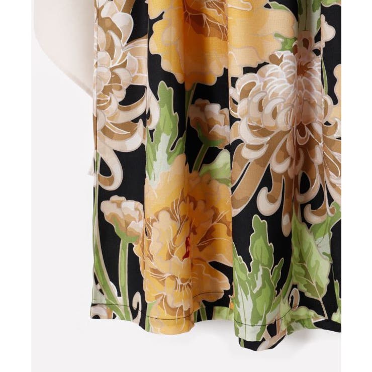 【カヤ】花々羽織付きワンピース | アミナコレクション  | 詳細画像33 