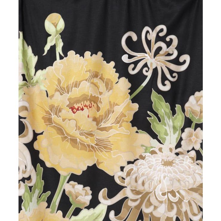 【カヤ】花々羽織付きワンピース | アミナコレクション  | 詳細画像36 