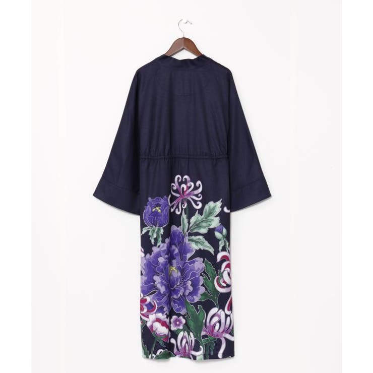 【カヤ】花々羽織付きワンピース | アミナコレクション  | 詳細画像45 