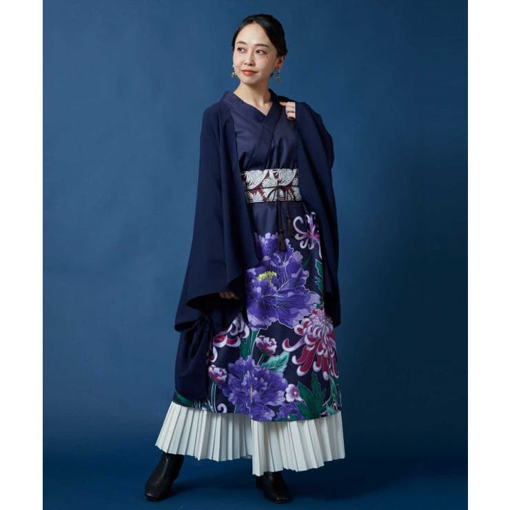 【カヤ】花々羽織付きワンピース | アミナコレクション  | 詳細画像51 