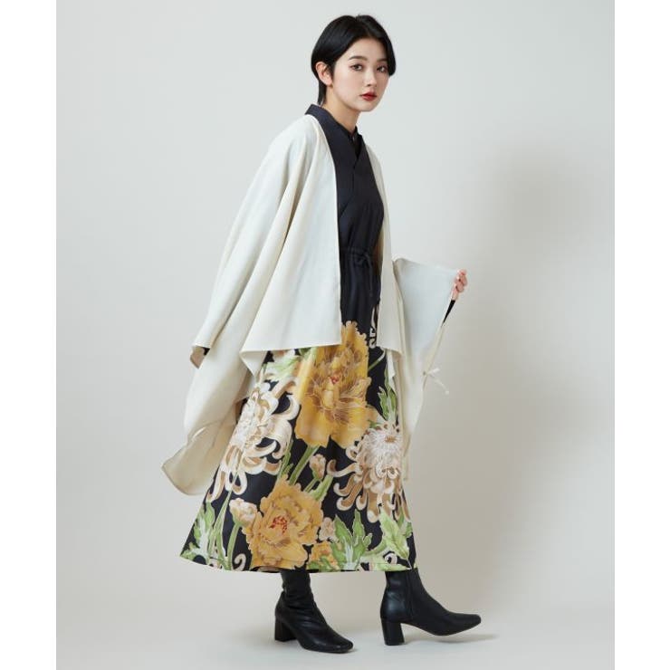 【カヤ】花々羽織付きワンピース | アミナコレクション  | 詳細画像6 