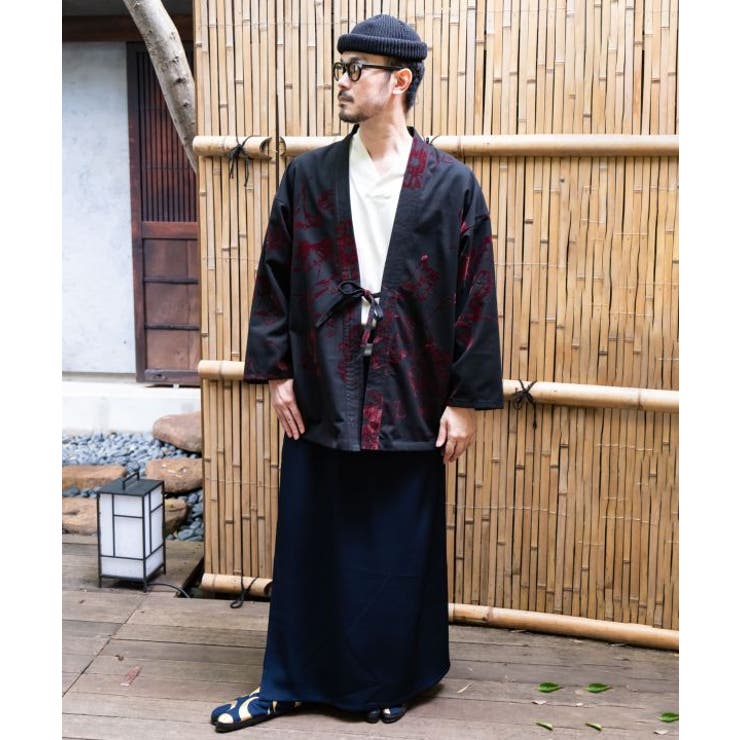 【カヤ】霞葉紋メンズ羽織 | アミナコレクション | 詳細画像1 