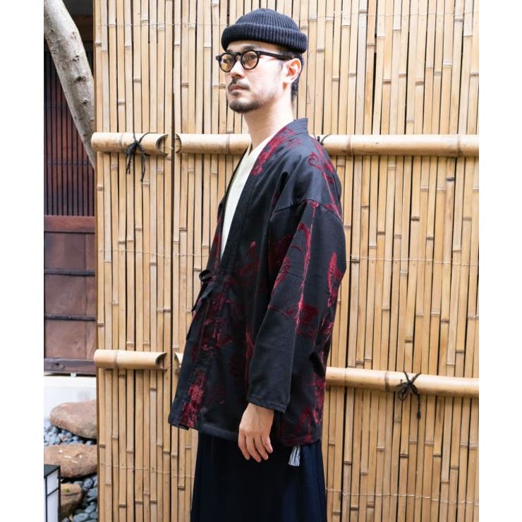 【カヤ】霞葉紋メンズ羽織 | アミナコレクション | 詳細画像13 