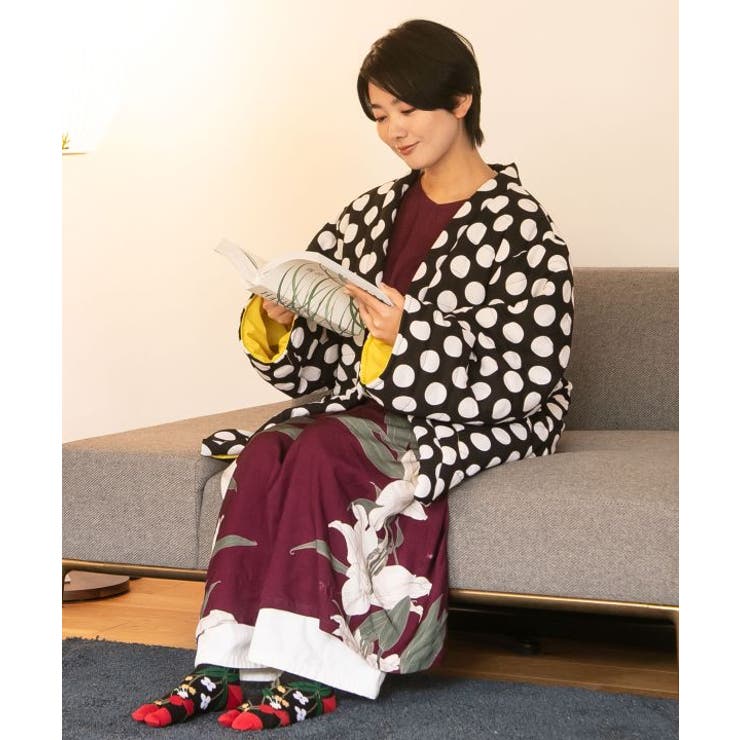 【倭物やカヤ】色衣玉メンズ半纏 | アミナコレクション | 詳細画像1 