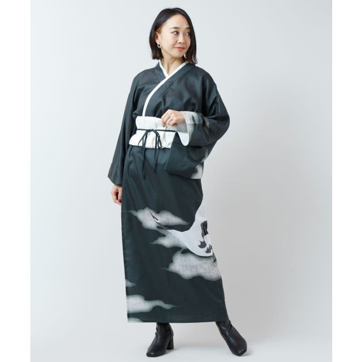 【カヤ】鶴寿帯付きスカート | アミナコレクション  | 詳細画像2 