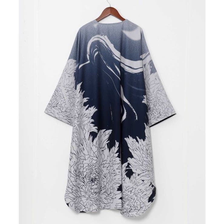 【カヤ】花墨長羽織 | アミナコレクション  | 詳細画像11 