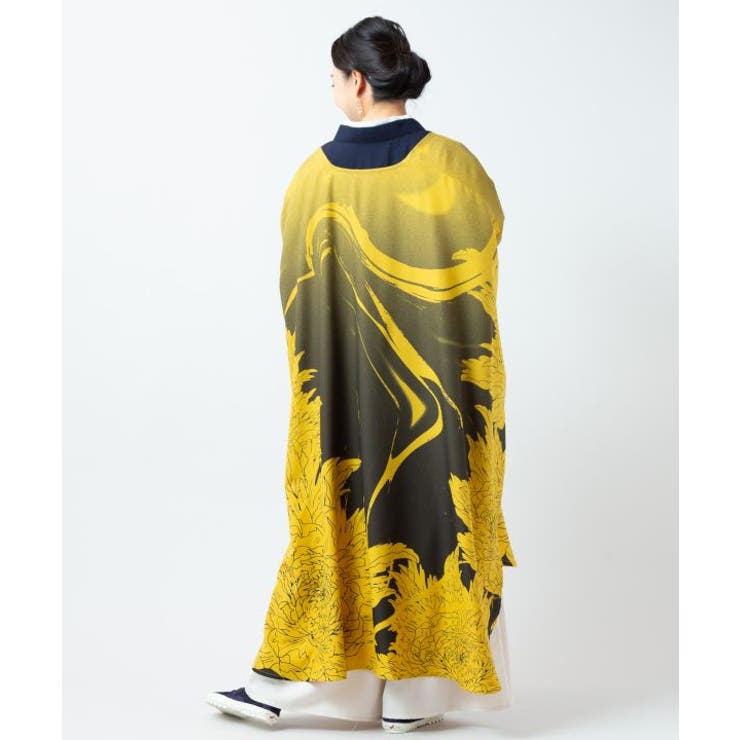 【カヤ】花墨長羽織 | アミナコレクション  | 詳細画像5 