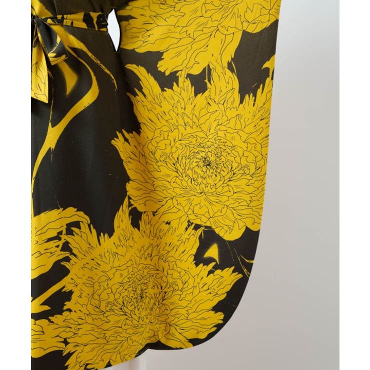 【カヤ】花墨ワンピース | アミナコレクション  | 詳細画像14 