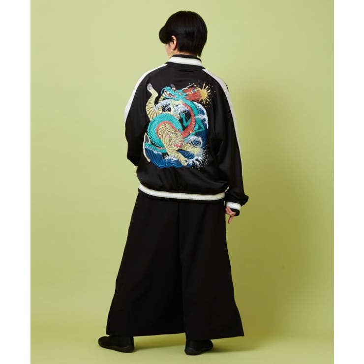 【カヤ】リバーシブルジャケットMサイズ《鈴木ひょっとこ×倭物やカヤ》 | アミナコレクション  | 詳細画像3 