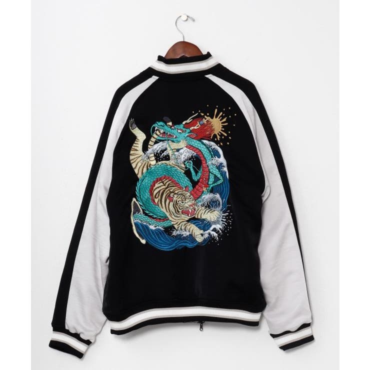 【カヤ】リバーシブルジャケットLサイズ《鈴木ひょっとこ×倭物やカヤ》 | アミナコレクション  | 詳細画像11 