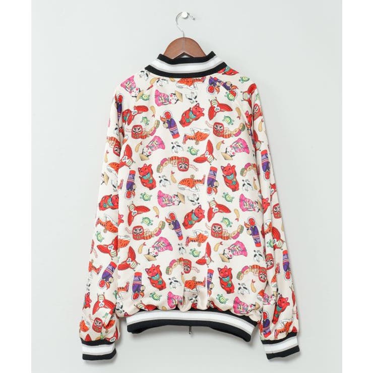 【カヤ】リバーシブルジャケットLサイズ《鈴木ひょっとこ×倭物やカヤ》 | アミナコレクション  | 詳細画像12 