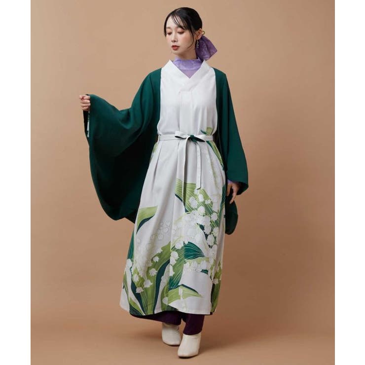 キナリ | 【カヤ】揺る鈴蘭【羽織付き】ワンピース | アミナコレクション 