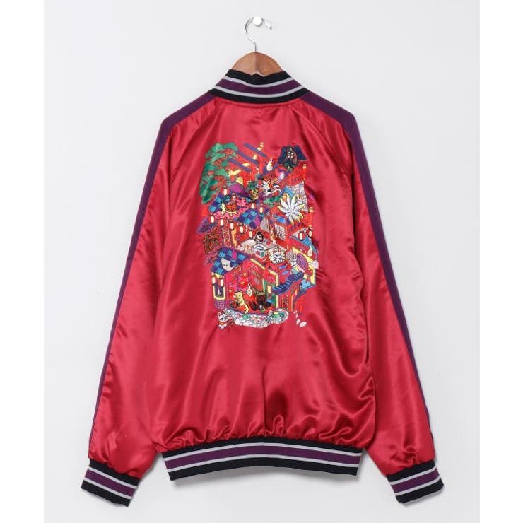 【カヤ】【刺子ジャン】刺繍スーベニアジャケット《中村杏子×倭物やカヤ》 | アミナコレクション  | 詳細画像8 