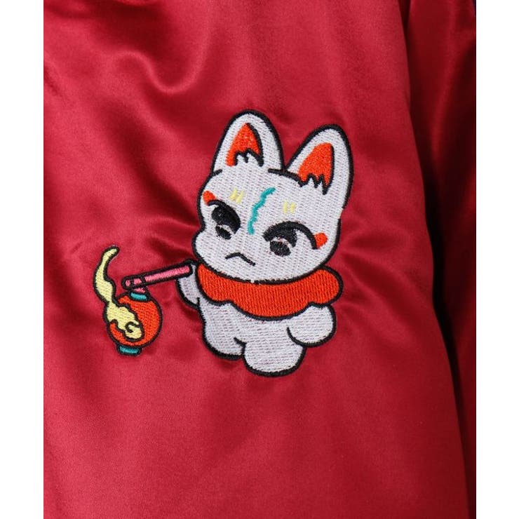 【カヤ】【刺子ジャン】刺繍スーベニアジャケット《中村杏子×倭物やカヤ》 | アミナコレクション  | 詳細画像9 