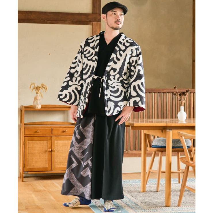 【倭物やカヤ】紋衣メンズ半纏 | アミナコレクション | 詳細画像1 