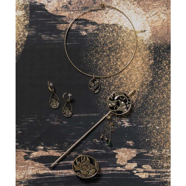 【カヤ】秋金色かんざし | アミナコレクション  | 詳細画像1 