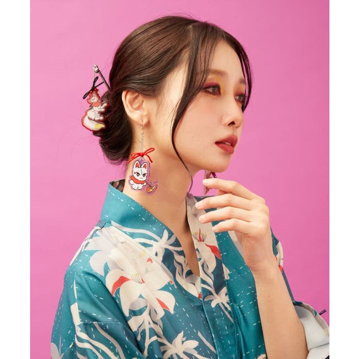 【カヤ】アクリルかんざし《中村杏子×倭物やカヤ》 | アミナコレクション  | 詳細画像2 