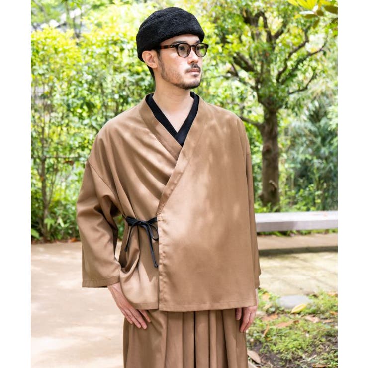 ブラウン | 【カヤ】和衣メンズトップス | アミナコレクション