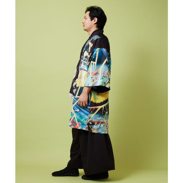 【カヤ】リバーシブル羽織《鈴木ひょっとこ×倭物やカヤ》 | アミナコレクション  | 詳細画像7 
