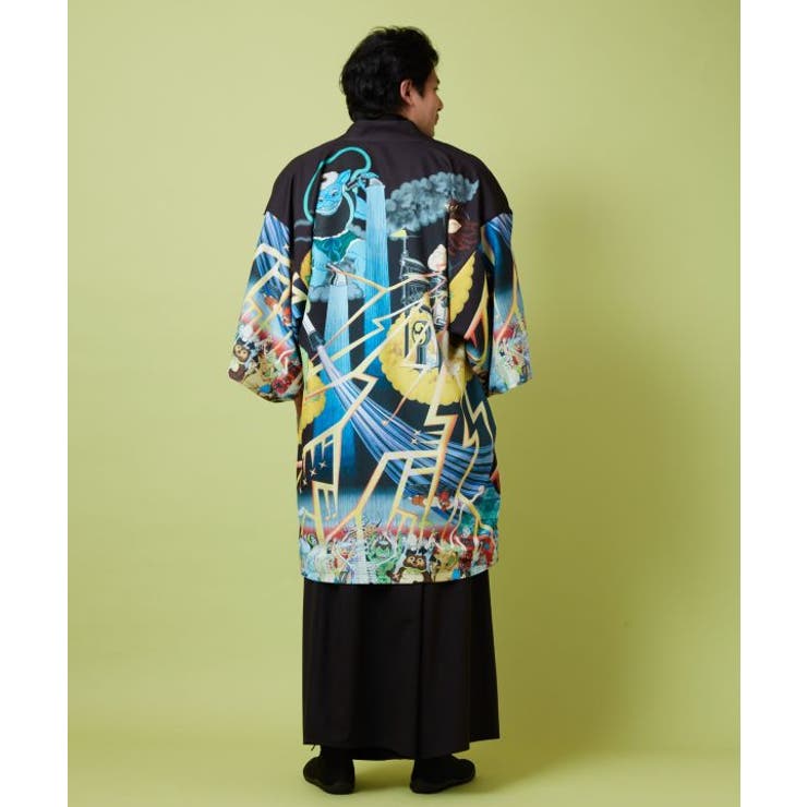 【カヤ】リバーシブル羽織《鈴木ひょっとこ×倭物やカヤ》 | アミナコレクション  | 詳細画像9 