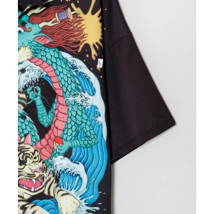 【カヤ】アロハシャツ《鈴木ひょっとこ×倭物やカヤ》 | アミナコレクション  | 詳細画像19 