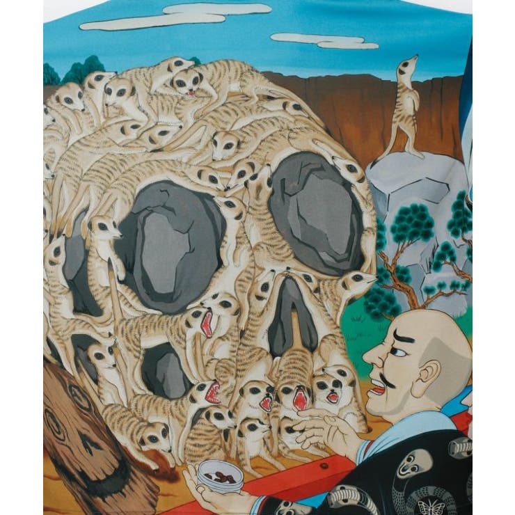 【カヤ】アロハシャツ《鈴木ひょっとこ×倭物やカヤ》 | アミナコレクション  | 詳細画像23 