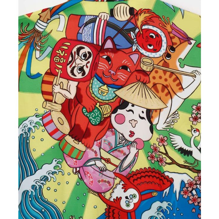 【カヤ】アロハシャツ《鈴木ひょっとこ×倭物やカヤ》 | アミナコレクション  | 詳細画像28 