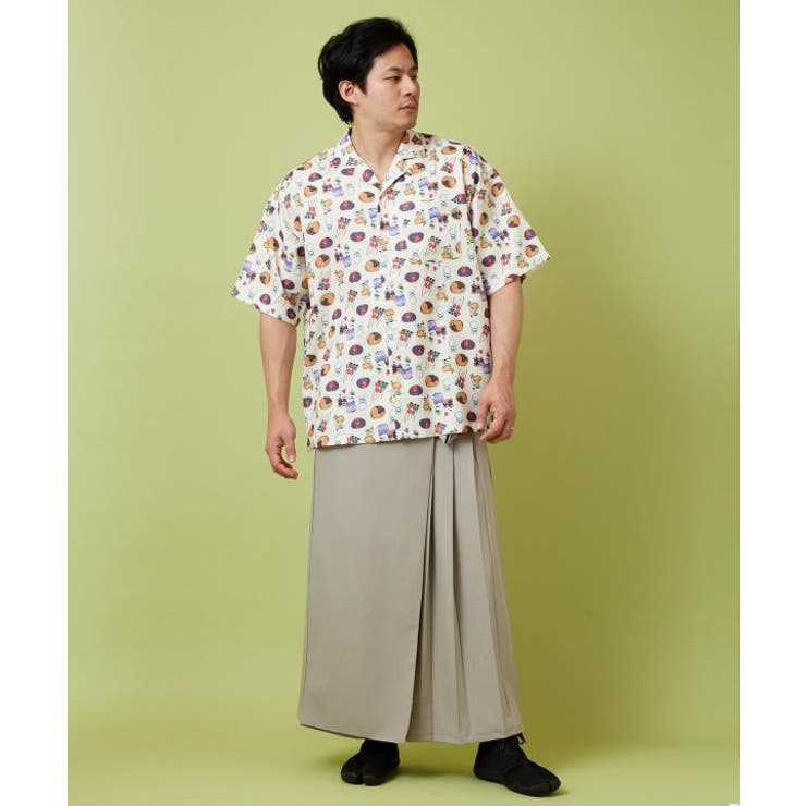 【カヤ】アロハシャツ《鈴木ひょっとこ×倭物やカヤ》 | アミナコレクション  | 詳細画像6 