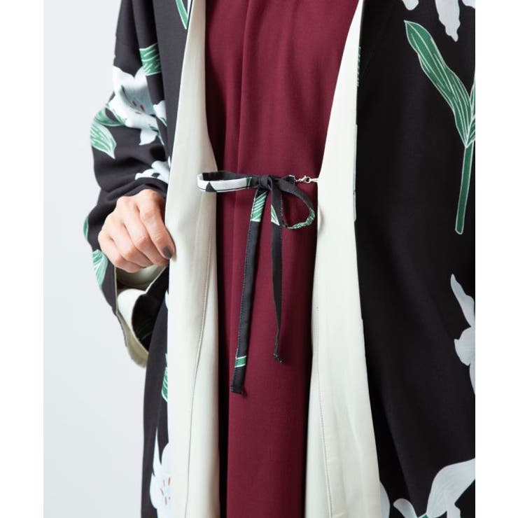 【カヤ】花の衣リバーシブル羽織 | アミナコレクション  | 詳細画像10 