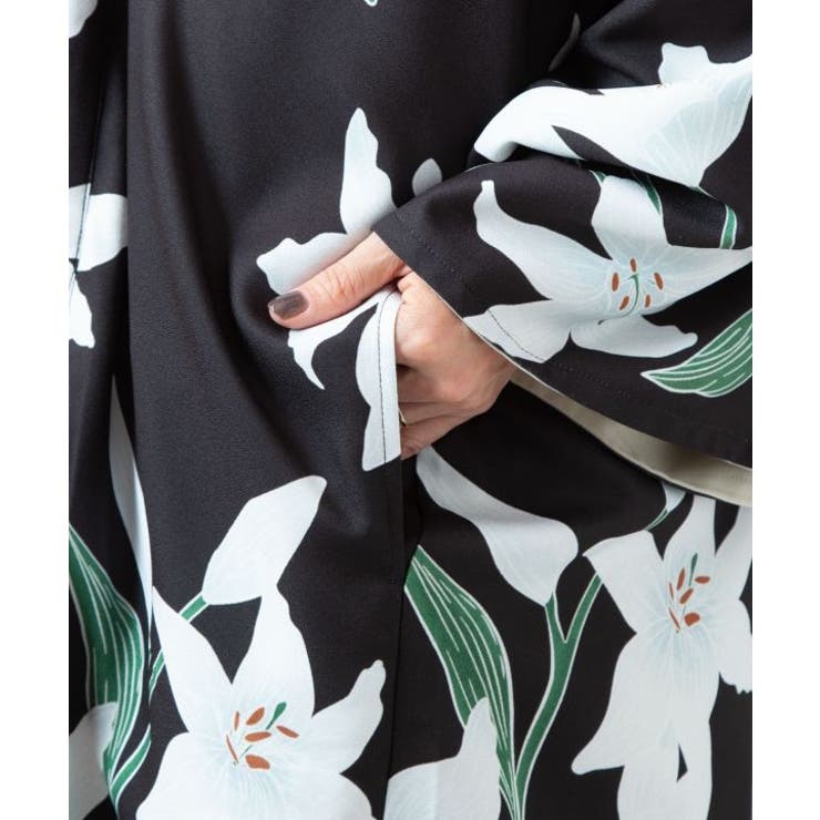 【カヤ】花の衣リバーシブル羽織 | アミナコレクション  | 詳細画像12 