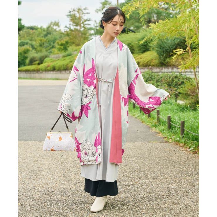 【カヤ】花の衣リバーシブル羽織 | アミナコレクション  | 詳細画像2 