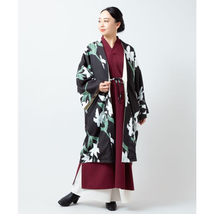 【カヤ】花の衣リバーシブル羽織 | アミナコレクション  | 詳細画像6 