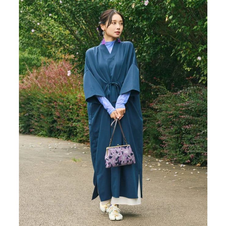 ダークネイビー | 【カヤ】澄み心ワンピース | アミナコレクション 