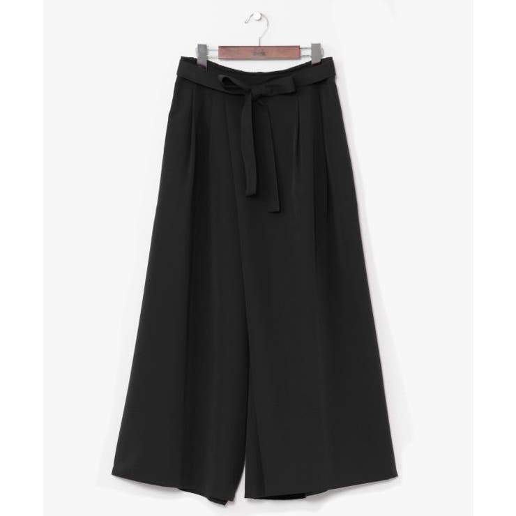 【カヤ】澄み心ワイドパンツ | アミナコレクション  | 詳細画像1 