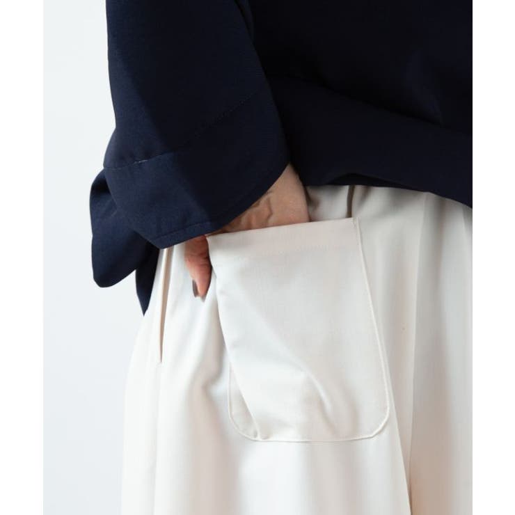 【カヤ】澄み心ワイドパンツ | アミナコレクション  | 詳細画像13 