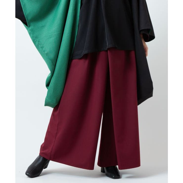 【カヤ】澄み心ワイドパンツ | アミナコレクション  | 詳細画像17 