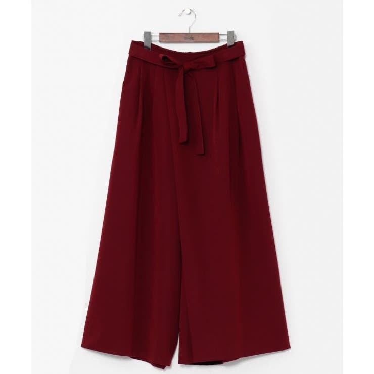 【カヤ】澄み心ワイドパンツ | アミナコレクション  | 詳細画像3 