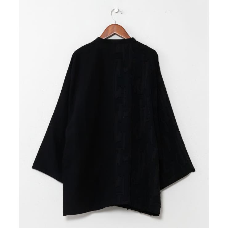 【カヤ】片身替わりメンズバンドカラーシャツ | アミナコレクション  | 詳細画像4 