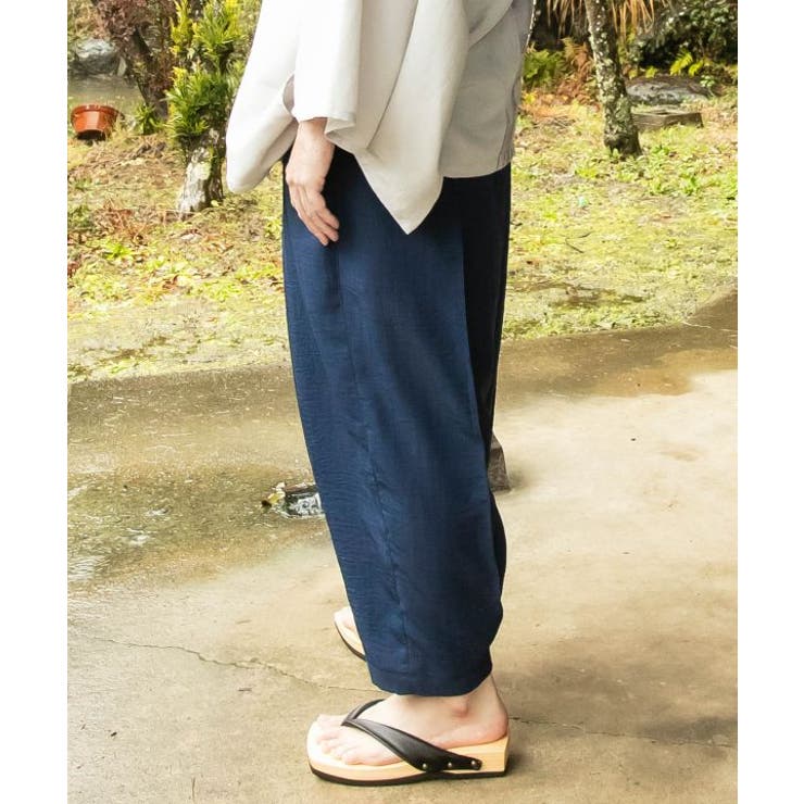 【カヤ】カルサン袴ならいメンズパンツ | アミナコレクション  | 詳細画像2 