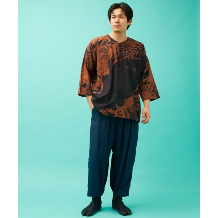 【カヤ】カルサン袴ならいメンズパンツ | アミナコレクション  | 詳細画像7 