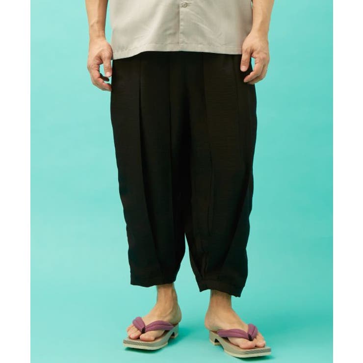 スミクロ | 【カヤ】カルサン袴ならいメンズパンツ | アミナコレクション 