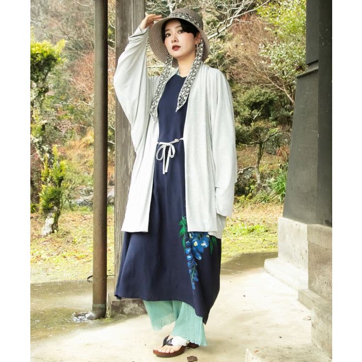 【カヤ】【ＵＶカット加工】日覆羽織 | アミナコレクション  | 詳細画像1 