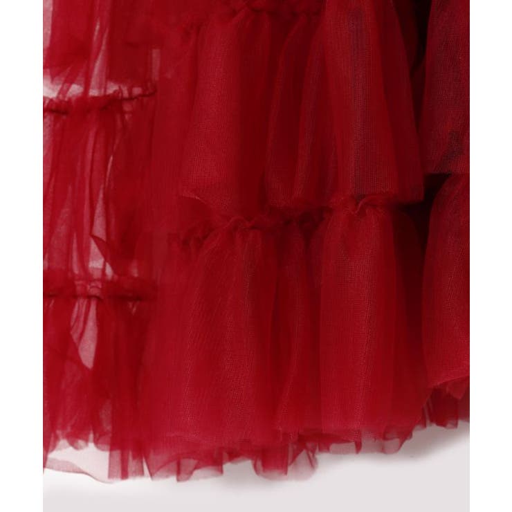 【カヤ】チュールインナースカート | アミナコレクション  | 詳細画像13 