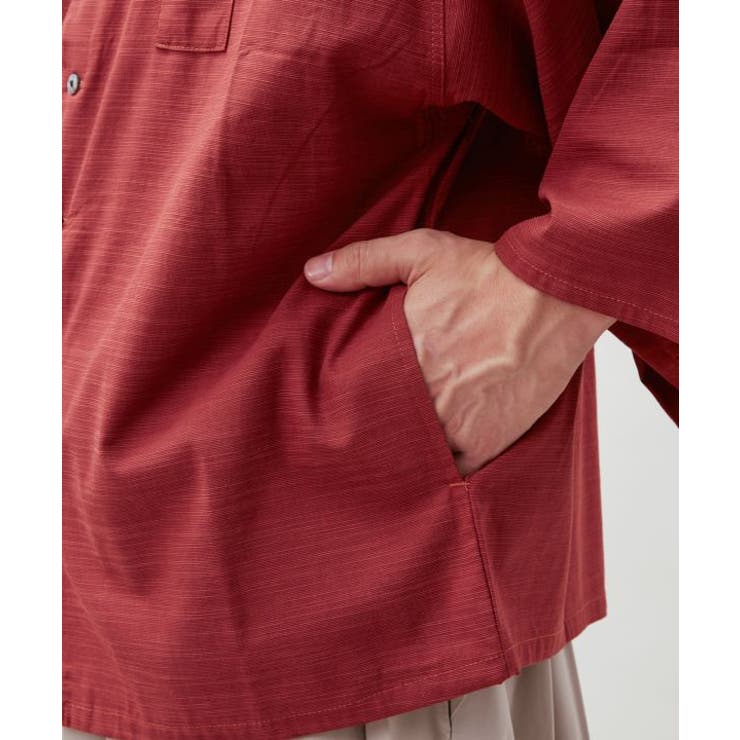 【カヤ】角袖メンズシャツ | アミナコレクション | 詳細画像25 