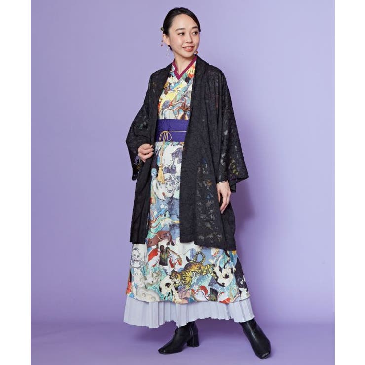 【カヤ】透かし花羽織 | アミナコレクション  | 詳細画像5 