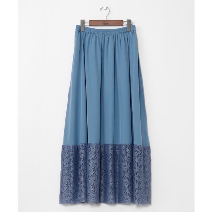 ブルー | 【カヤ】透き花インナースカート | アミナコレクション 