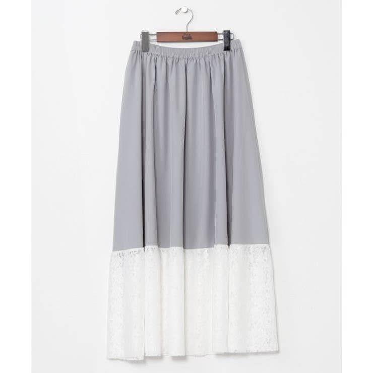 ホワイト系その他 | 【カヤ】透き花インナースカート | アミナコレクション 