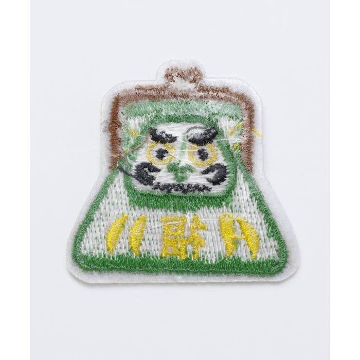 【カヤ】だるまがまワッペン | アミナコレクション  | 詳細画像2 