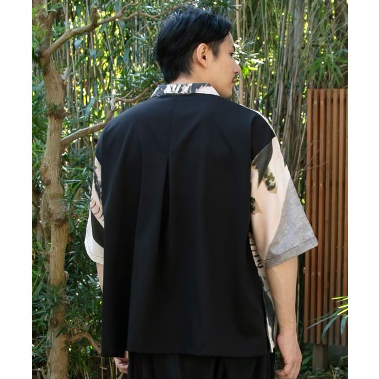 【カヤ】獣面相メンズシャツ | アミナコレクション | 詳細画像16 